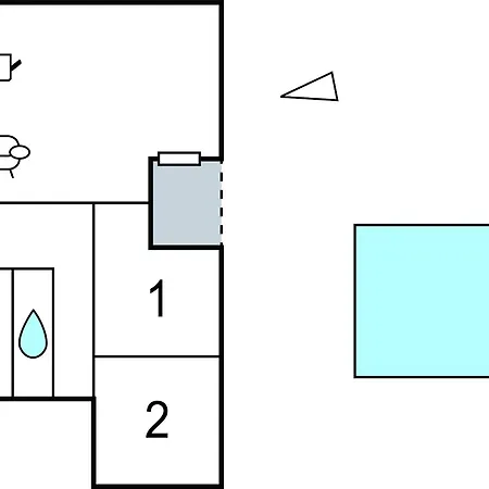Apartamento Amazing In With Kitchen